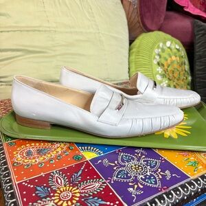 Ferragamo Silver Loafer